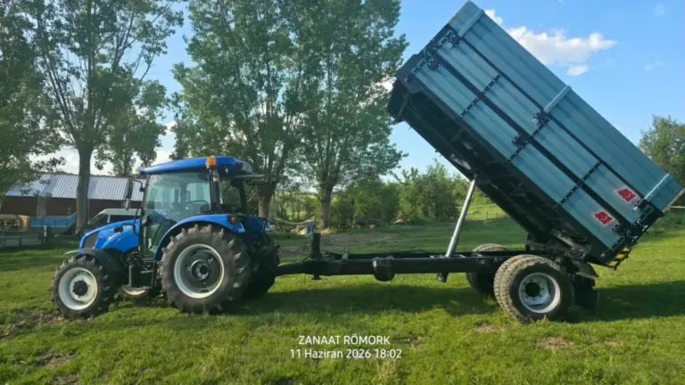 15 Ton Çift Hidrolik Ağır Tonaj Römork – Sünlük Köyü