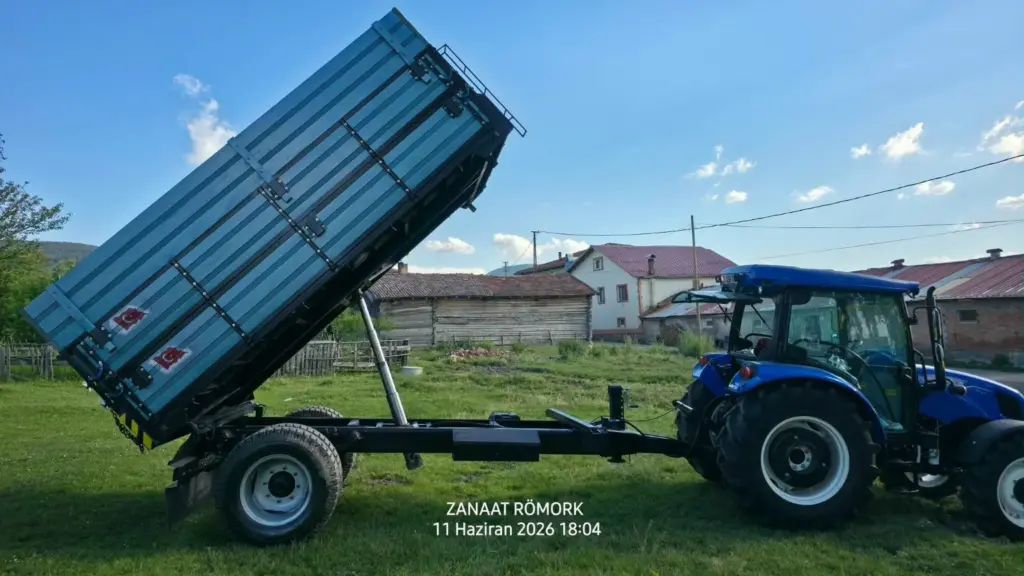 15 Ton Çift Hidrolik Ağır Tonaj Römork – Sünlük Köyü