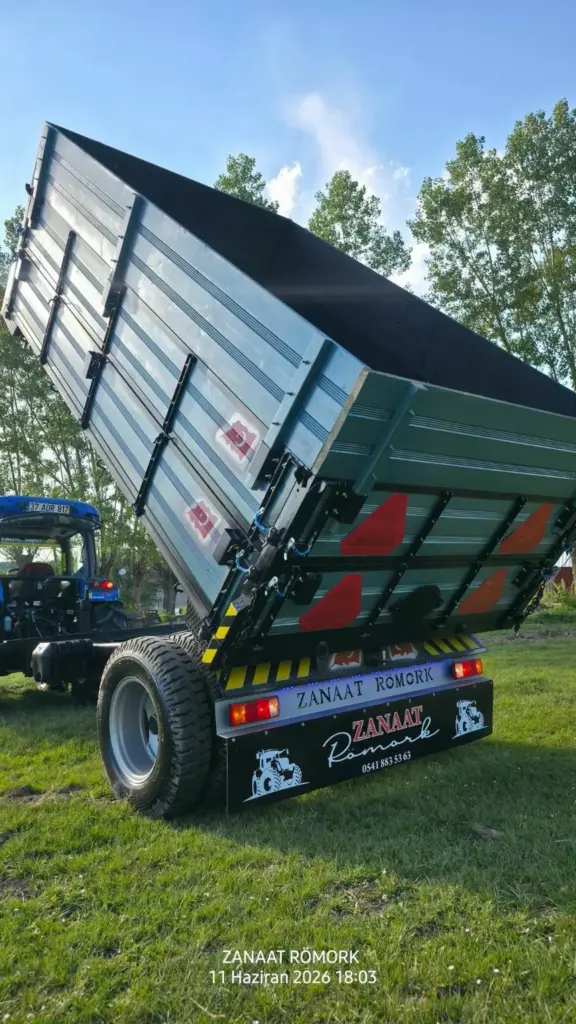 15 Ton Çift Hidrolik Ağır Tonaj Römork – Sünlük Köyü
