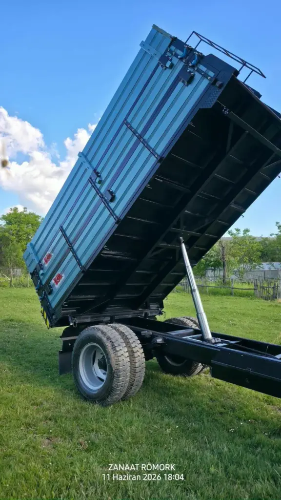 15 Ton Çift Hidrolik Ağır Tonaj Römork – Sünlük Köyü