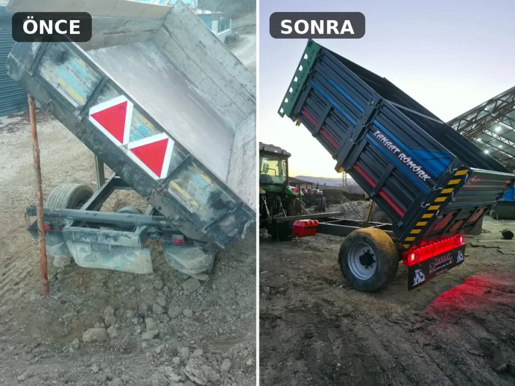 Komple Römork İmalatı - Zanaat Römork Kastamonu